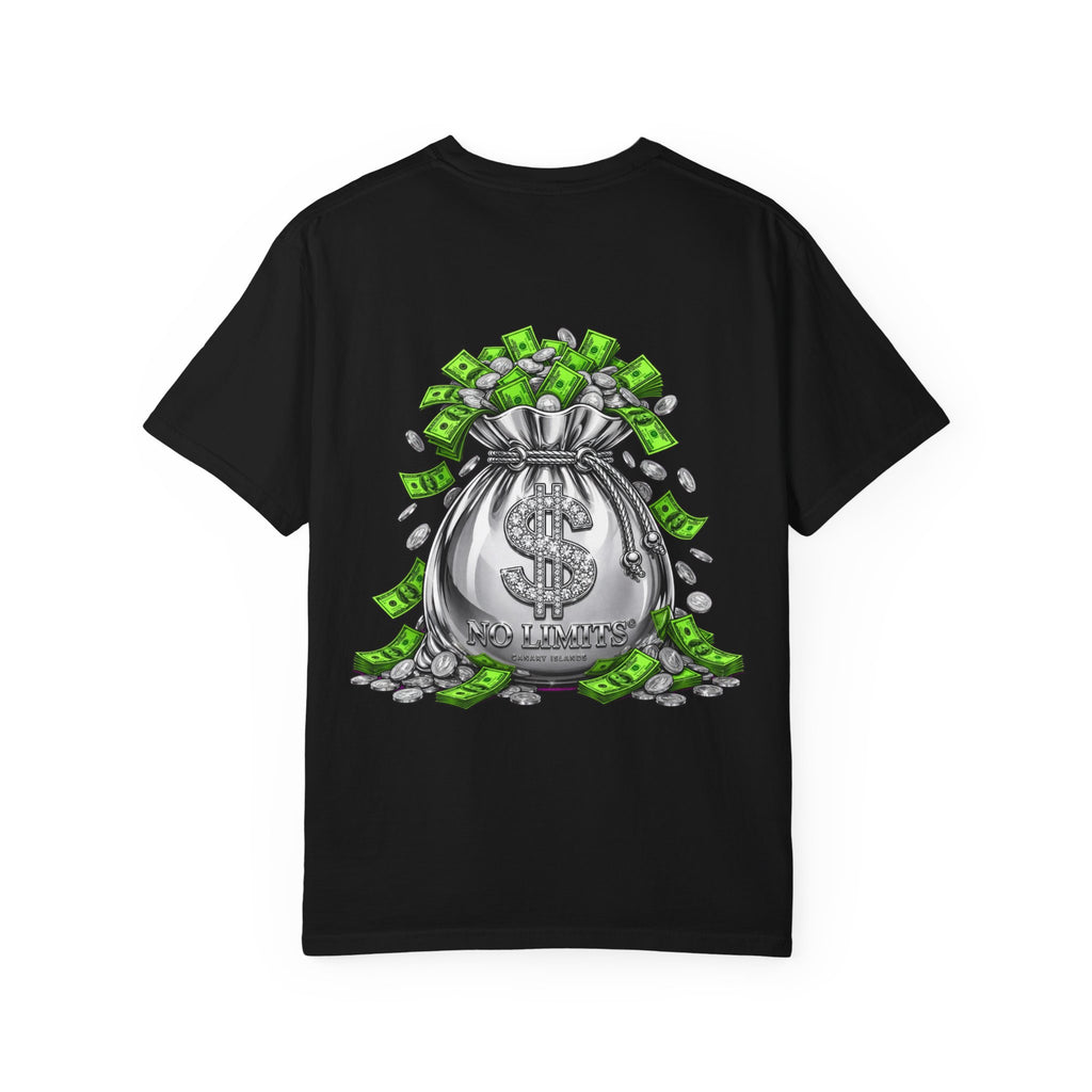 Money Bag Graphic T-Shirt — Dollar Sign Cash Crew Tee