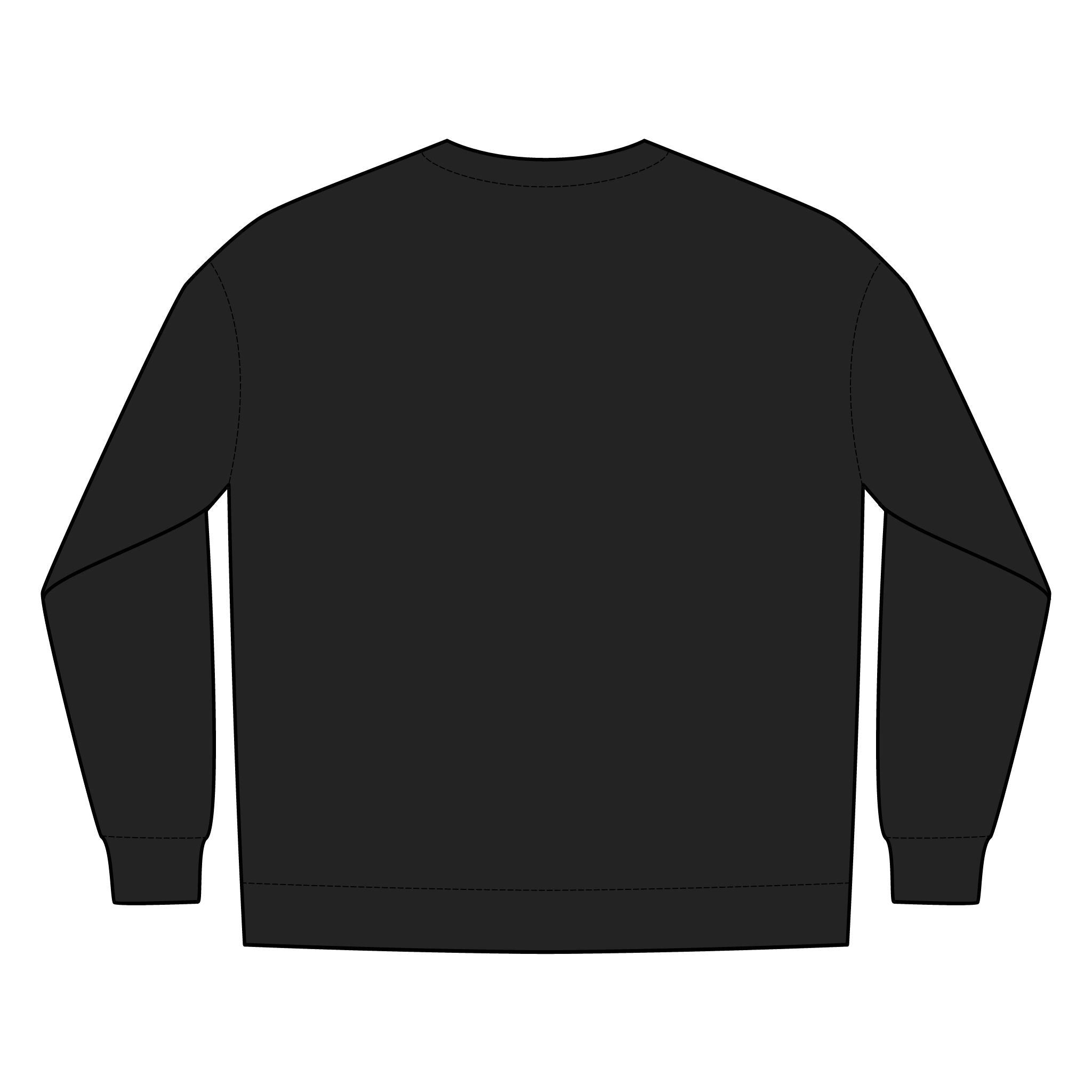 No Limits Mountain Crewneck Sweatshirt — Inspirational Nature Graphic