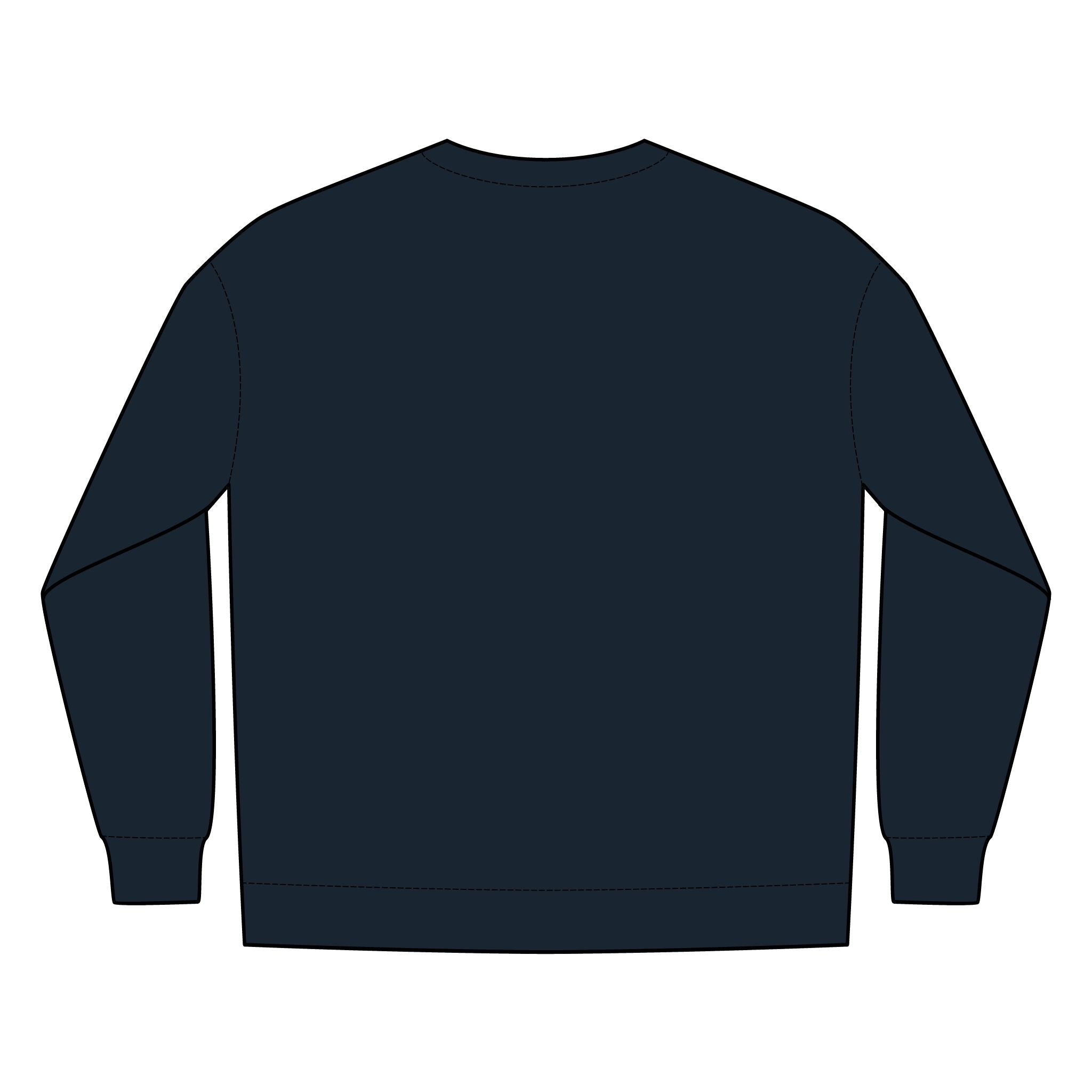 No Limits Mountain Crewneck Sweatshirt — Inspirational Nature Graphic