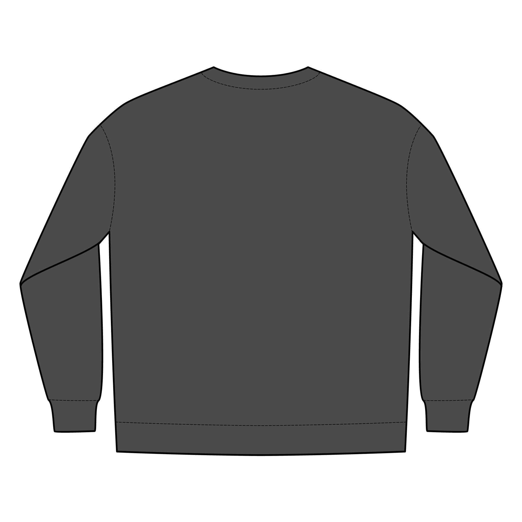 No Limits Mountain Crewneck Sweatshirt — Inspirational Nature Graphic