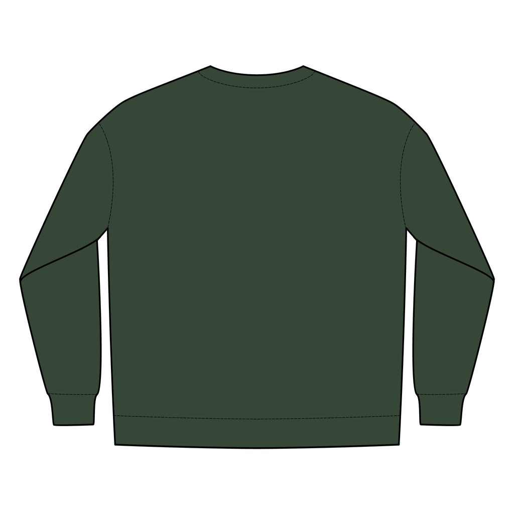 No Limits Mountain Crewneck Sweatshirt — Inspirational Nature Graphic