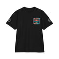 No Limits Surf T-Shirt — Retro Palm Beach Sunset Tee