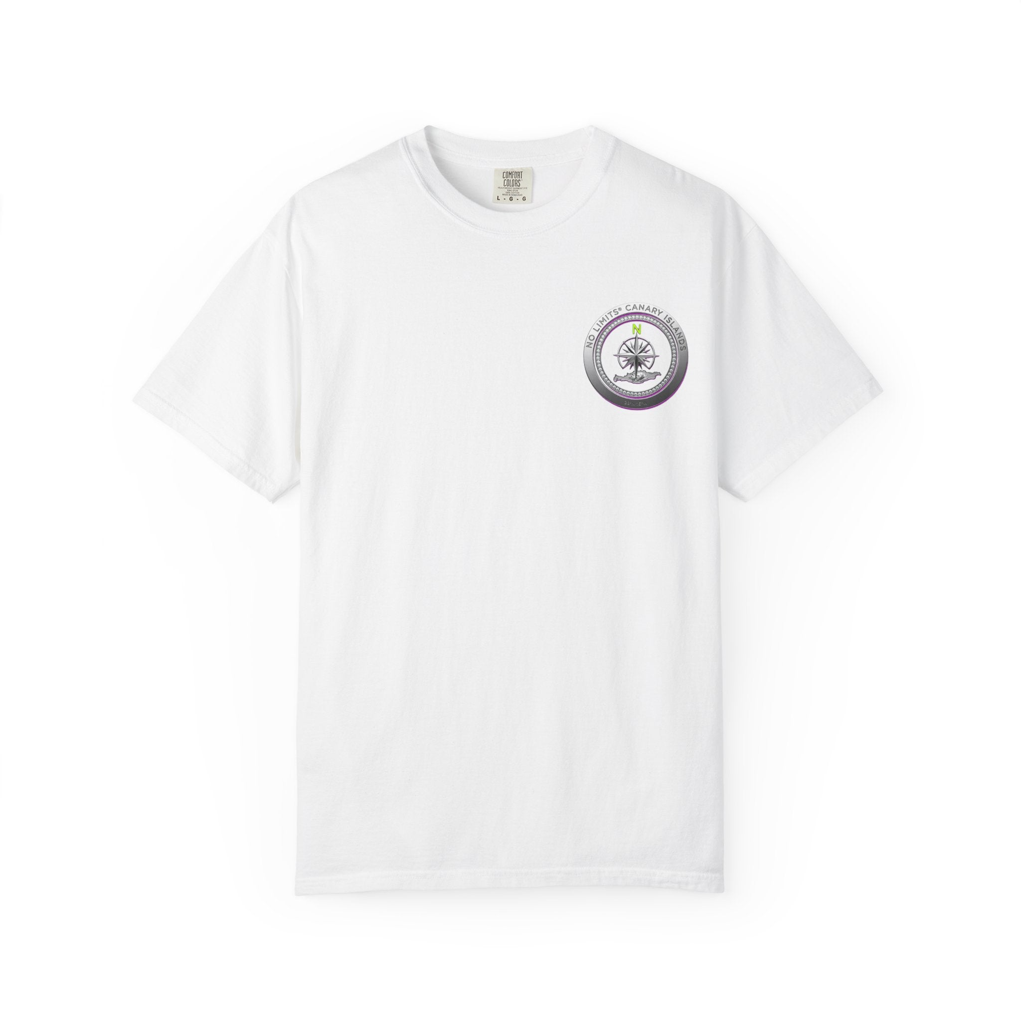 Barcode Waves T-Shirt — 'Islas Canarias • Est. Atlantic' Graphic Tee