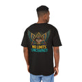 No Limits Unchained Tee — Winged All-Seeing Eye Acid Wash T-Shirt