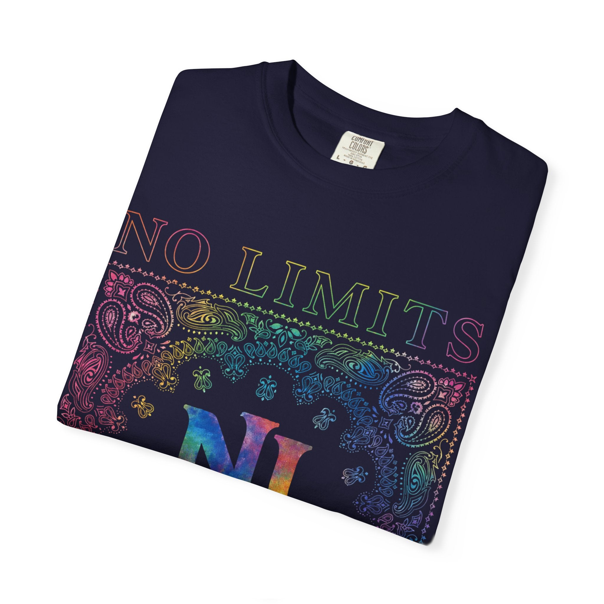 No Limits Tie-Dye Bandana T-Shirt