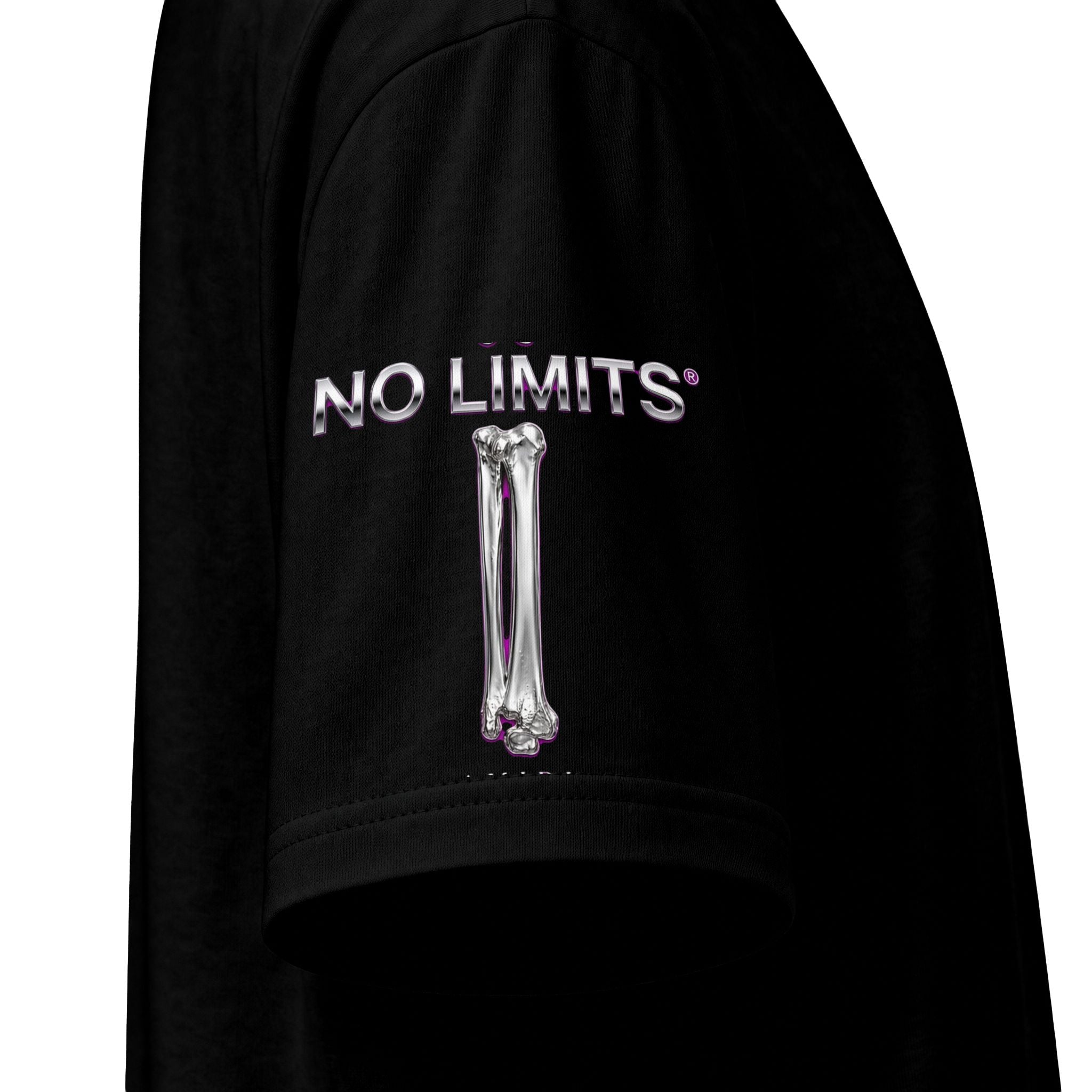 No Limits Flames Skull T‑Shirt — "No Regrets Only Lessons" Graphic Tee