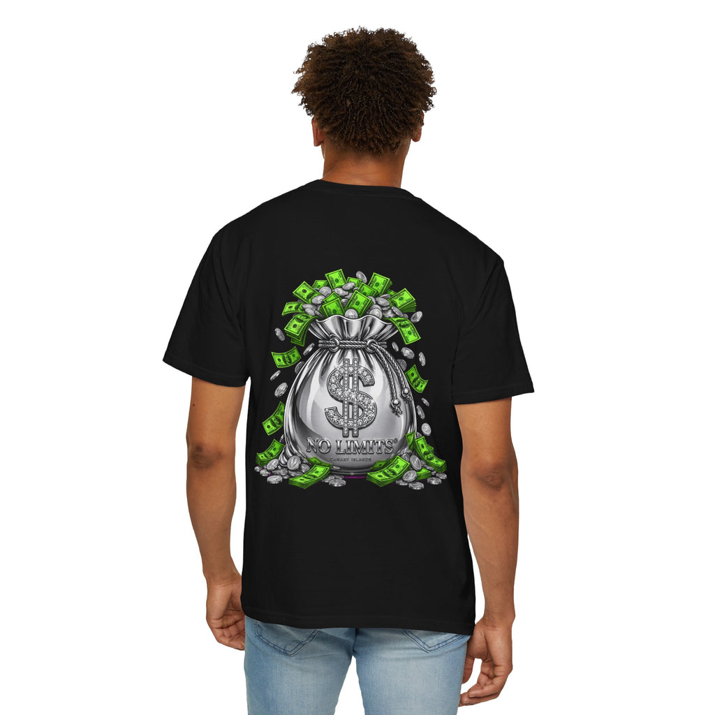 Money Bag Graphic T-Shirt — Dollar Sign Cash Crew Tee