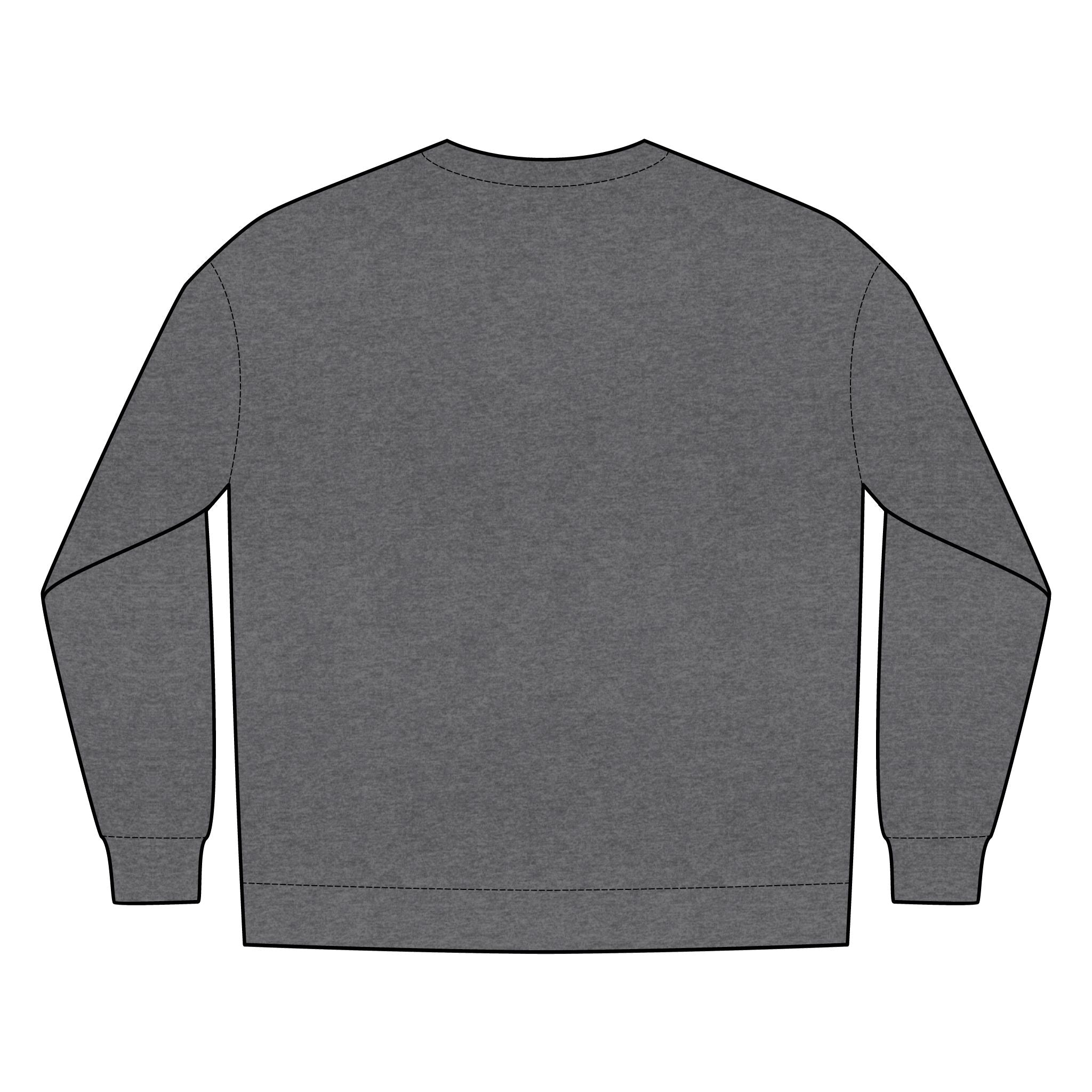 No Limits Mountain Crewneck Sweatshirt — Inspirational Nature Graphic