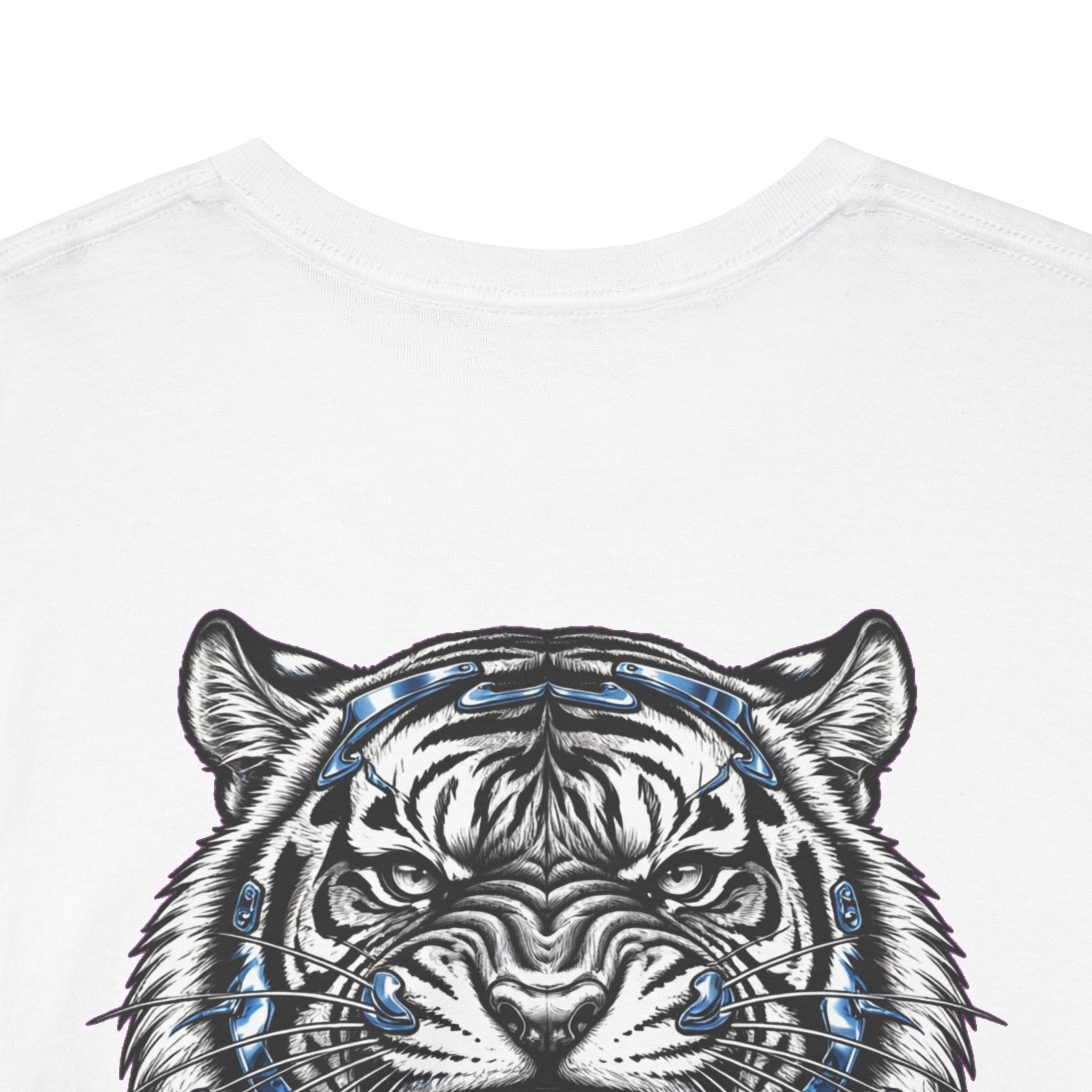 Roaring Tiger Graphic Tee — NL Logo Back-Print Streetwear