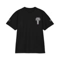 Palm Tree Graphic T-Shirt — 'NO LIMITS' Back Print, Tropical Streetwear Tee