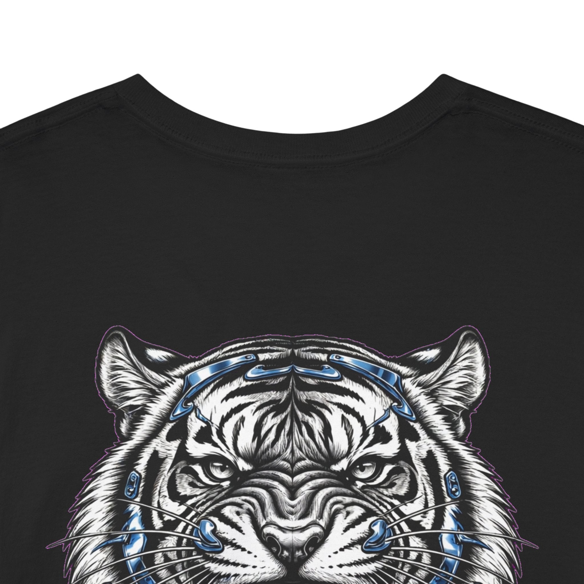 Roaring Tiger Graphic Tee — NL Logo Back-Print Streetwear