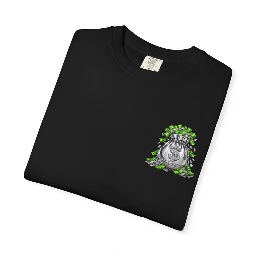 Money Bag Graphic T-Shirt — Dollar Sign Cash Crew Tee