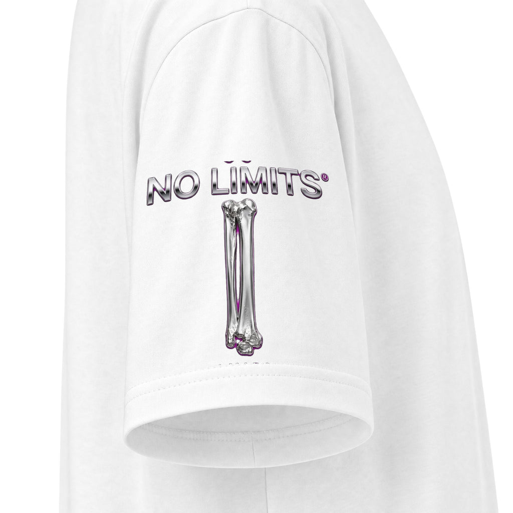 No Limits Flames Skull T‑Shirt — "No Regrets Only Lessons" Graphic Tee