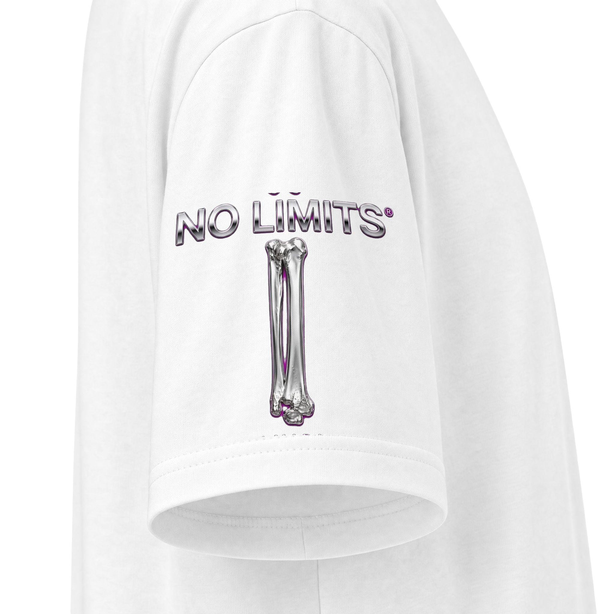 No Limits Flames Skull T‑Shirt — "No Regrets Only Lessons" Graphic Tee
