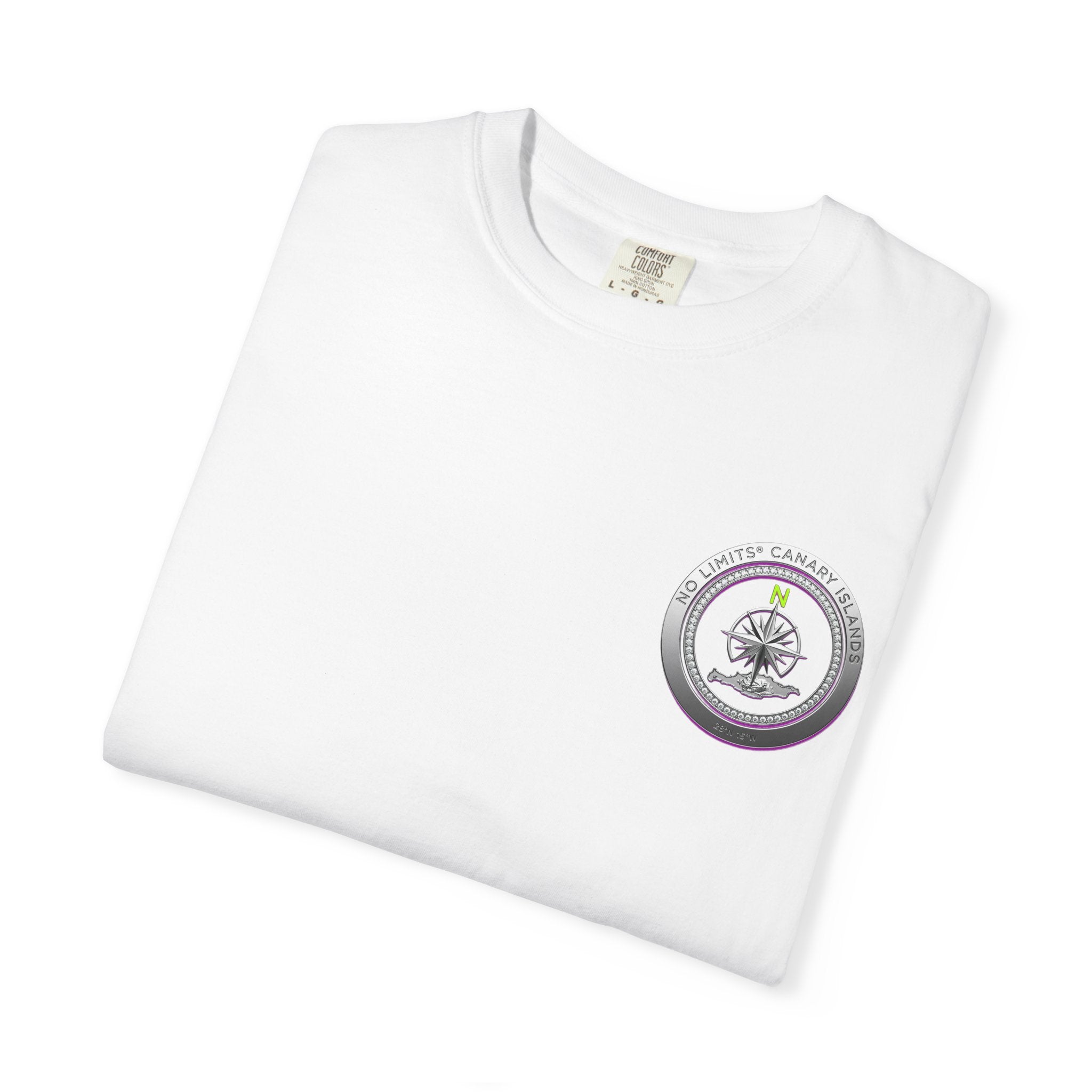 Barcode Waves T-Shirt — 'Islas Canarias • Est. Atlantic' Graphic Tee