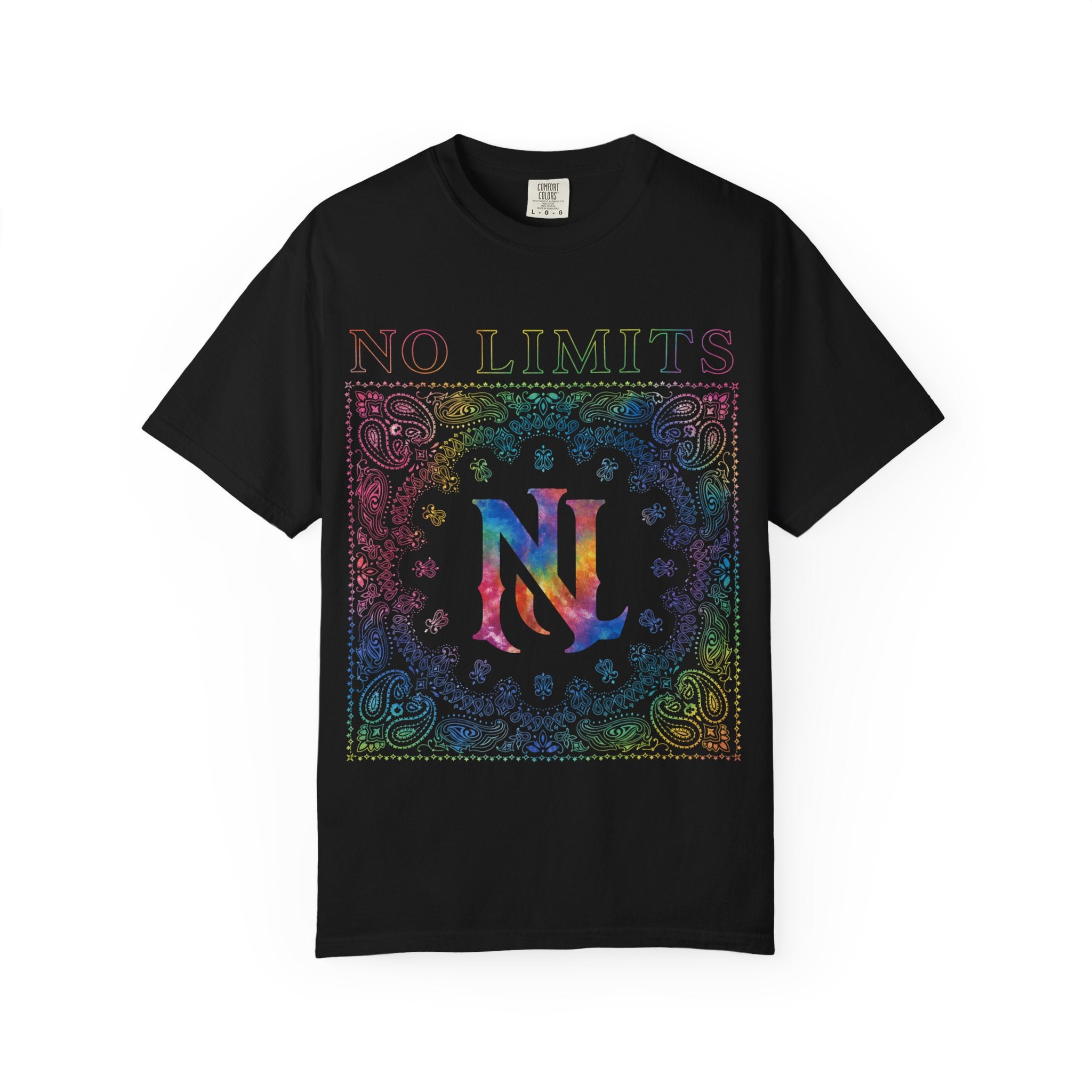 No Limits Tie-Dye Bandana T-Shirt