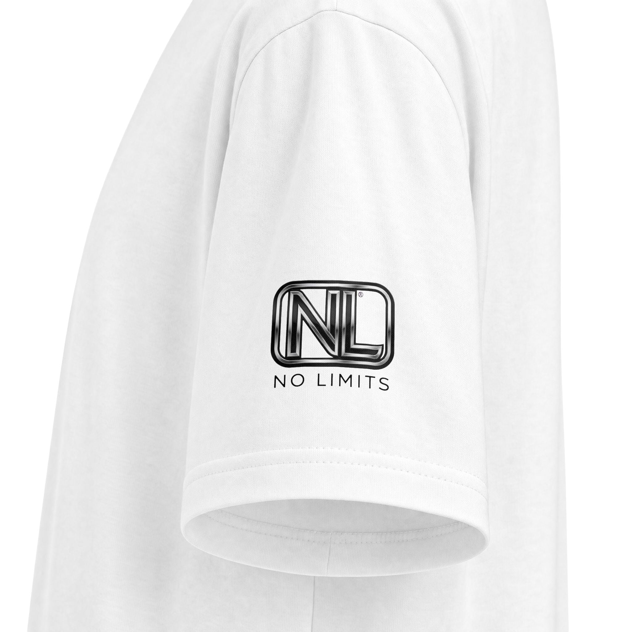 No Limits Graphic Tee — Bold Neon Streetwear Short Sleeve