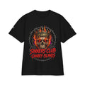 Sinners Club Canary Islands Skull Tee — "No Limits" Flame Graphic