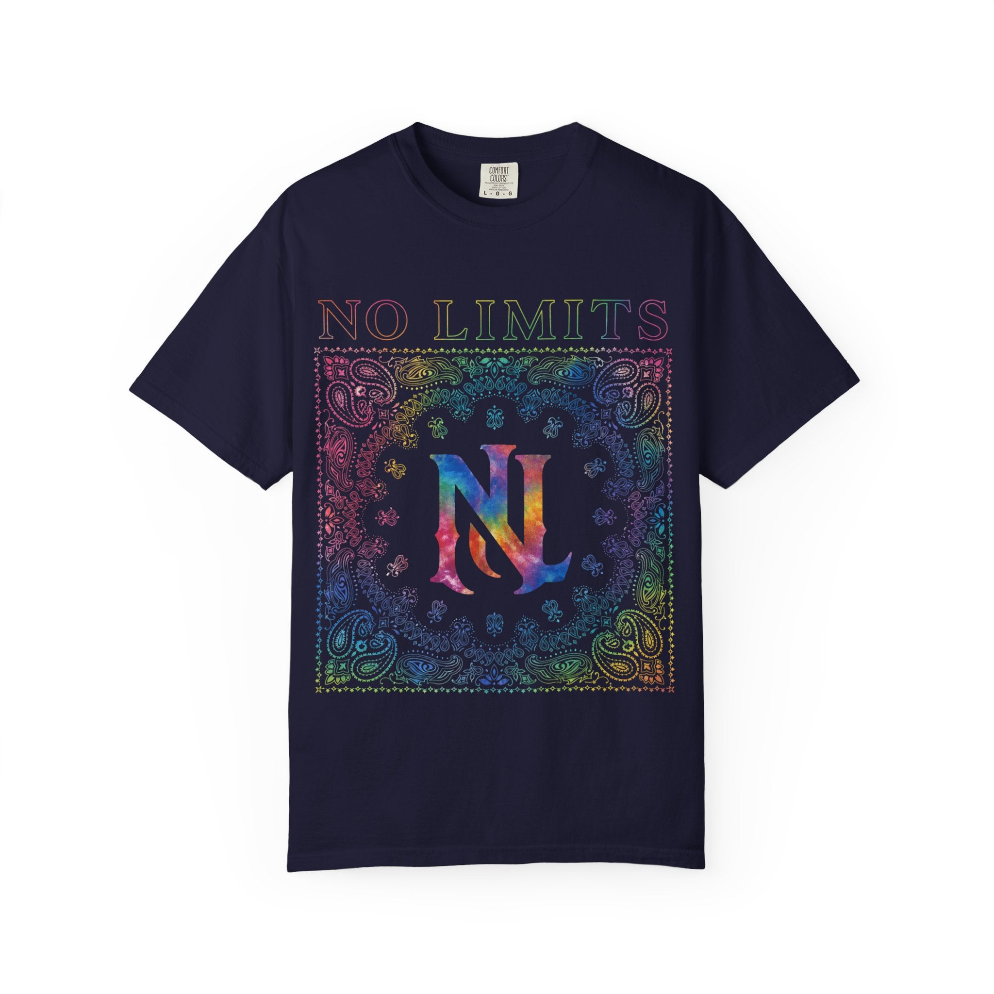 No Limits Tie-Dye Bandana T-Shirt