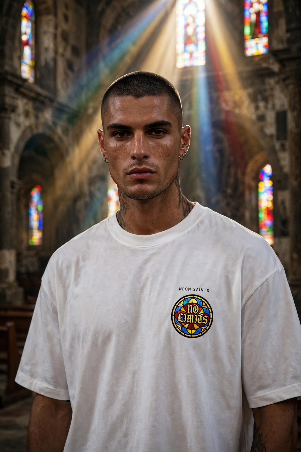 Stained Glass 'No Chills' Graphic T-Shirt